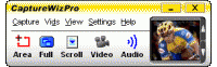 CaptureWizPro Screen Capture 5.40 screenshot. Click to enlarge!