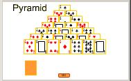 Cards Pyramid online game 08.09.20 screenshot. Click to enlarge!