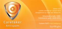 Caretaker Antispam 1.9.10 screenshot. Click to enlarge!
