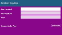 Carz Loan Calculator for Windows 8 1.0.0.4 screenshot. Click to enlarge!
