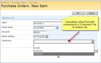 Cascading Lookup Plus Field Type 14.3.00 screenshot. Click to enlarge!
