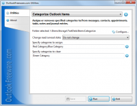 Categorize Outlook Items 2.5 screenshot. Click to enlarge!