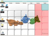 Chameleon Calendar 1.0 screenshot. Click to enlarge!