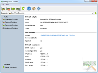Change MAC Address 2.11.0.111 screenshot. Click to enlarge!