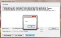 ChangePackBuilder 1.1.0.0 screenshot. Click to enlarge!