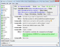 ChatZilla 0.9.92 screenshot. Click to enlarge!