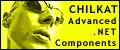 Chilkat .NET Email Component (2.0 Framework) 7.4 screenshot. Click to enlarge!