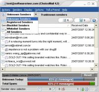 ChoiceMail One 5.103 screenshot. Click to enlarge!
