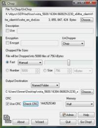 Chop 1.6 screenshot. Click to enlarge!