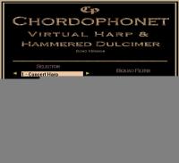 Chordophonet Virtual Harp 1.0 screenshot. Click to enlarge!