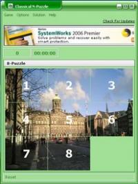 Classical N-Puzzle 2.0 screenshot. Click to enlarge!