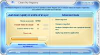 Clean My Registry 5.2 screenshot. Click to enlarge!