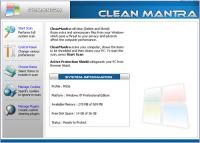 CleanMantra 4.0 screenshot. Click to enlarge!