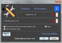 Clikka Mouse Free 1.7.4 screenshot. Click to enlarge!