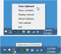 ClipSize 2.6 screenshot. Click to enlarge!