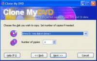 Clone My DVD 1.6 screenshot. Click to enlarge!