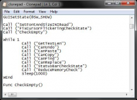 Clonepad 1.0.2.1 screenshot. Click to enlarge!