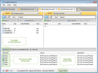 CloudBerry Explorer for Azure Blob Storage 2.1.0.9 screenshot. Click to enlarge!