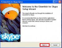 Clownfish for Skype 4.45 screenshot. Click to enlarge!