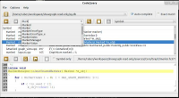 CodeQuery 0.20 screenshot. Click to enlarge!
