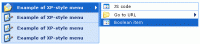 CodeThatMenu JavaScript Menu 2.3.1 screenshot. Click to enlarge!