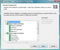 Codec Pack - Standard 7.9.8 screenshot. Click to enlarge!