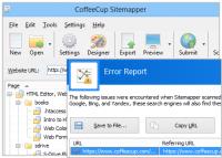 CoffeeCup Sitemapper 6.0.341 screenshot. Click to enlarge!