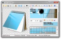 Color quantizer 0.6.5.0 screenshot. Click to enlarge!