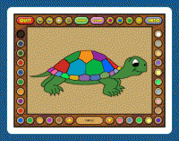 Coloring Book 3: Animals 4.22.02 screenshot. Click to enlarge!