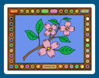 Coloring Book 4: Plants 4.22.30 screenshot. Click to enlarge!