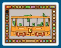Coloring Book 6: Number Trains 4.22.08 screenshot. Click to enlarge!