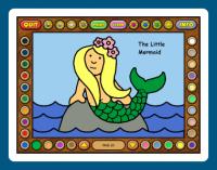 Coloring Book 8: Fairy Tales 4.22.03 screenshot. Click to enlarge!