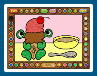Coloring Book 9: Little Monsters 1.02.21 screenshot. Click to enlarge!