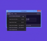 Colortypist 4.0.0.100 screenshot. Click to enlarge!