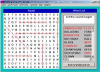 Colossal Word Search 2.1 screenshot. Click to enlarge!