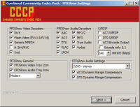 Combined Community Codec Pack 2015-10-18 screenshot. Click to enlarge!