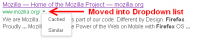 Comeback Cached Link 1.2 screenshot. Click to enlarge!