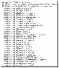 Compactor 3.8.9561 screenshot. Click to enlarge!