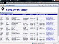 Company Directory 2.1 screenshot. Click to enlarge!