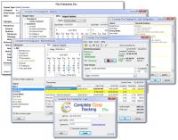 Complete Time Tracking Professional 3.07 screenshot. Click to enlarge!