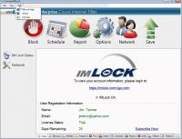 Comvigo IMLock Home 2014 screenshot. Click to enlarge!