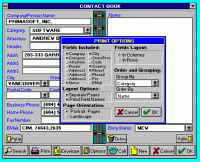 Contact Book 5.1 screenshot. Click to enlarge!