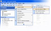 Contacts Verifier 2.5 screenshot. Click to enlarge!