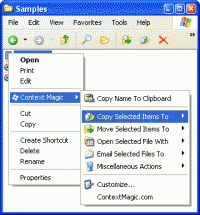 Context Magic 1.0.b5 screenshot. Click to enlarge!