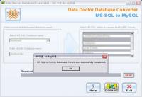 Convert Microsoft SQL to MySQL 2.0.1.5 screenshot. Click to enlarge!