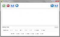 Convert Music 1.0 screenshot. Click to enlarge!