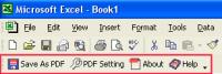 Convert XLS to PDF For Excel 3.50 screenshot. Click to enlarge!
