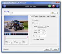 ConvexSoft Video to FLV SWF GIF Convert 4.5 screenshot. Click to enlarge!