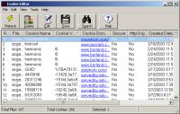 Cookie Editor 1.9.1 screenshot. Click to enlarge!