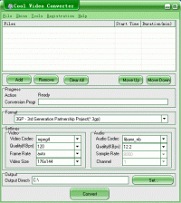 Cool Video Converter 7.90 screenshot. Click to enlarge!